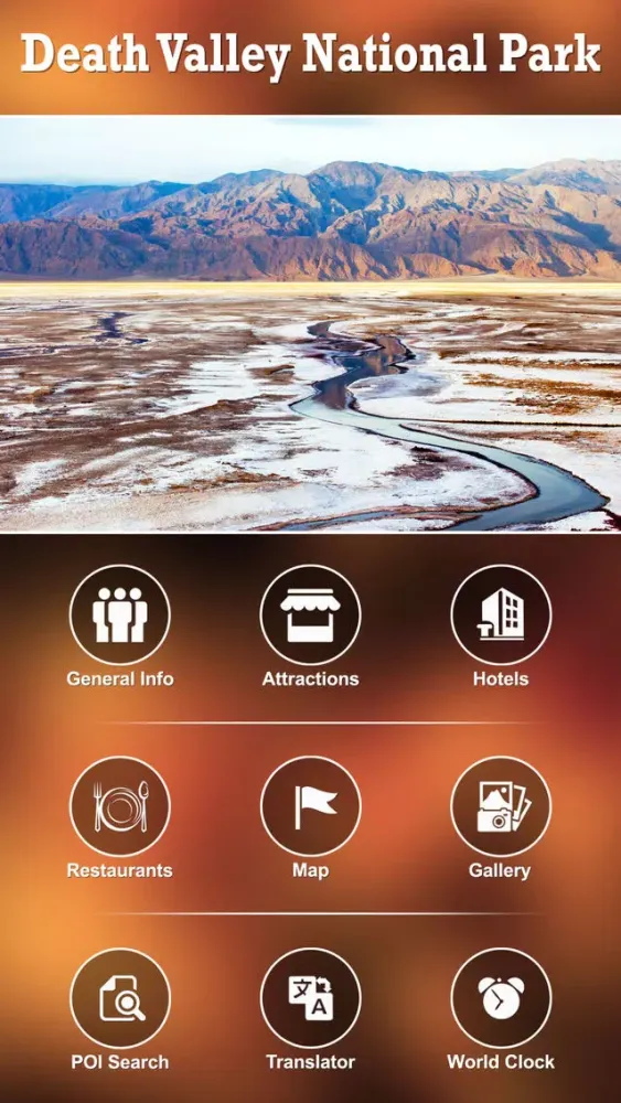 Death Valley National Park Tourist Guide应用截图