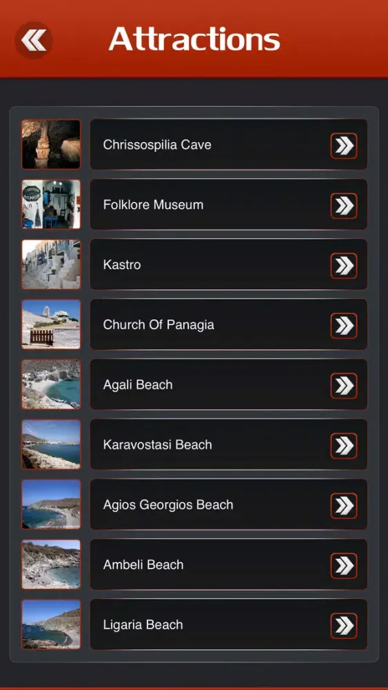 Folegandros Island Travel Guide スクリーンショット