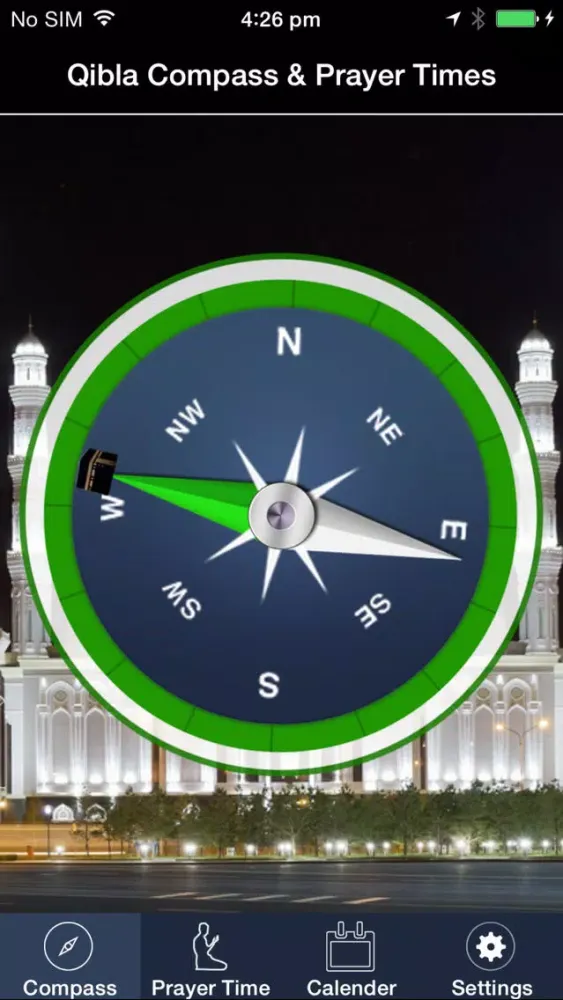 تصاویر Islamic Compass : Qibla Finder and Global Prayer Times