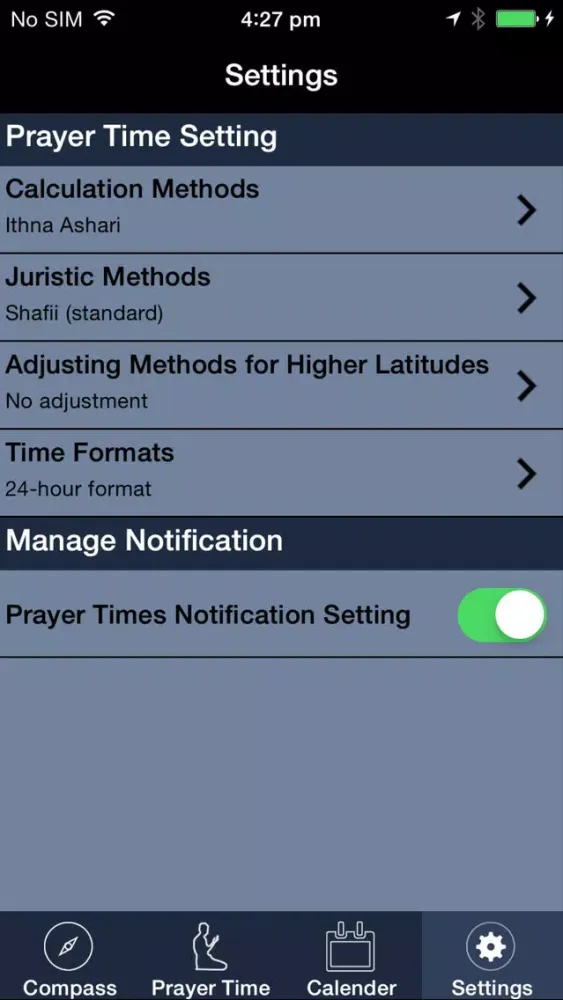 تصاویر Islamic Compass : Qibla Finder and Global Prayer Times