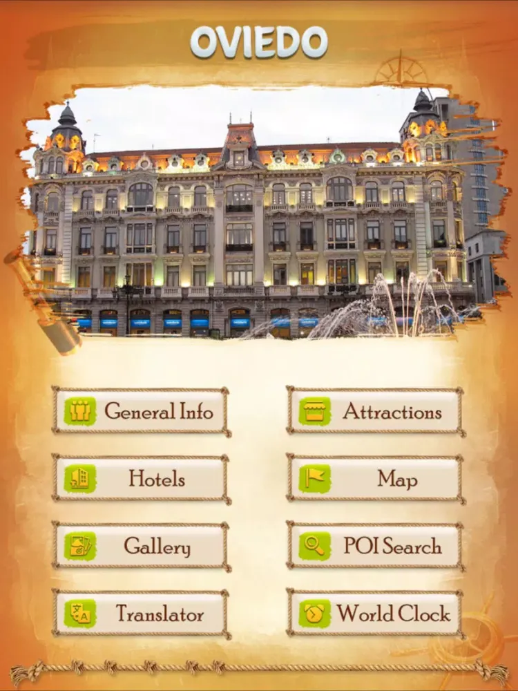 Скриншоты Oviedo Travel Guide iPad 