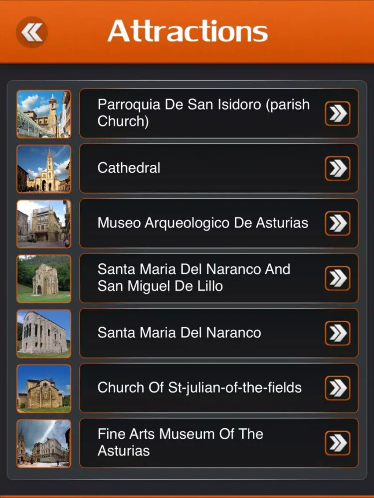 Скриншоты Oviedo Travel Guide iPad 