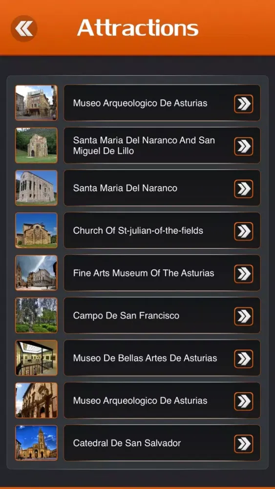 Скриншоты Oviedo Travel Guide
