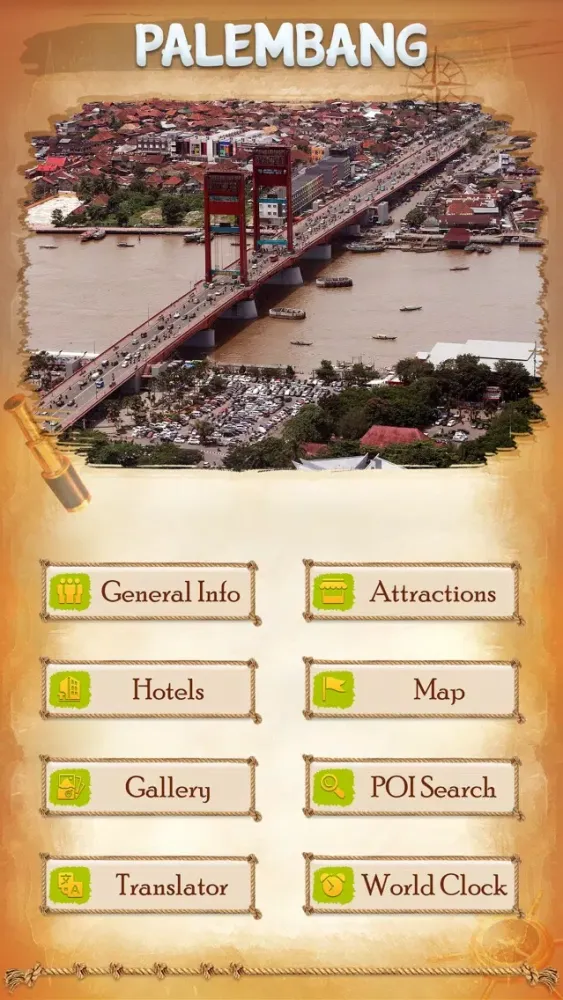 Ảnh chụp màn hình của Palembang Travel Guide