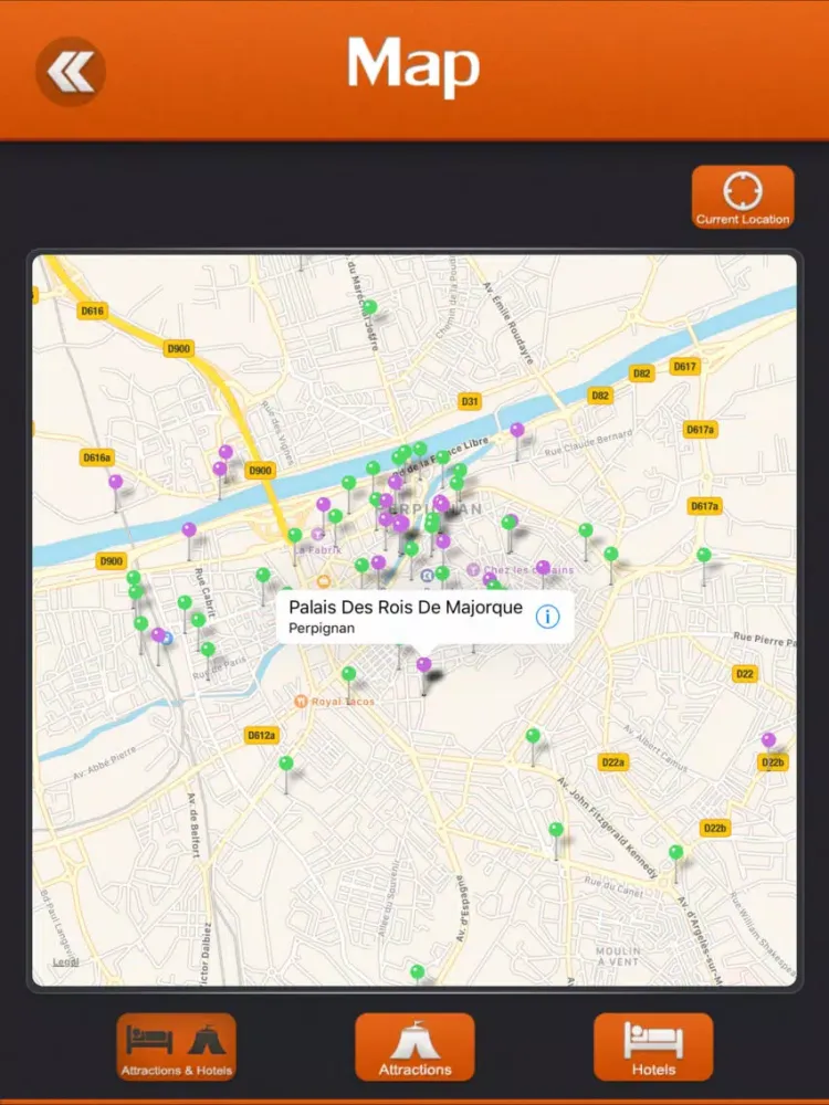 Perpignan Travel Guide iPad 應用截圖