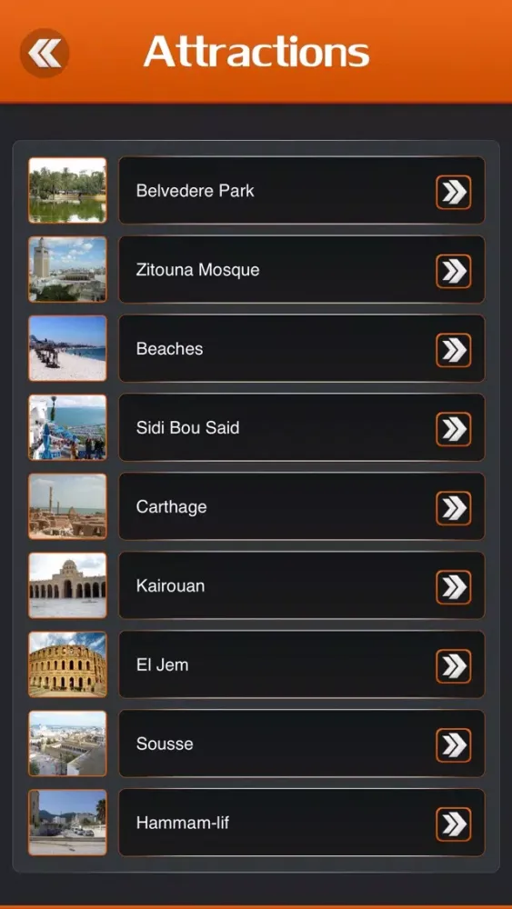 Tunis Travel Guide 스크린샷
