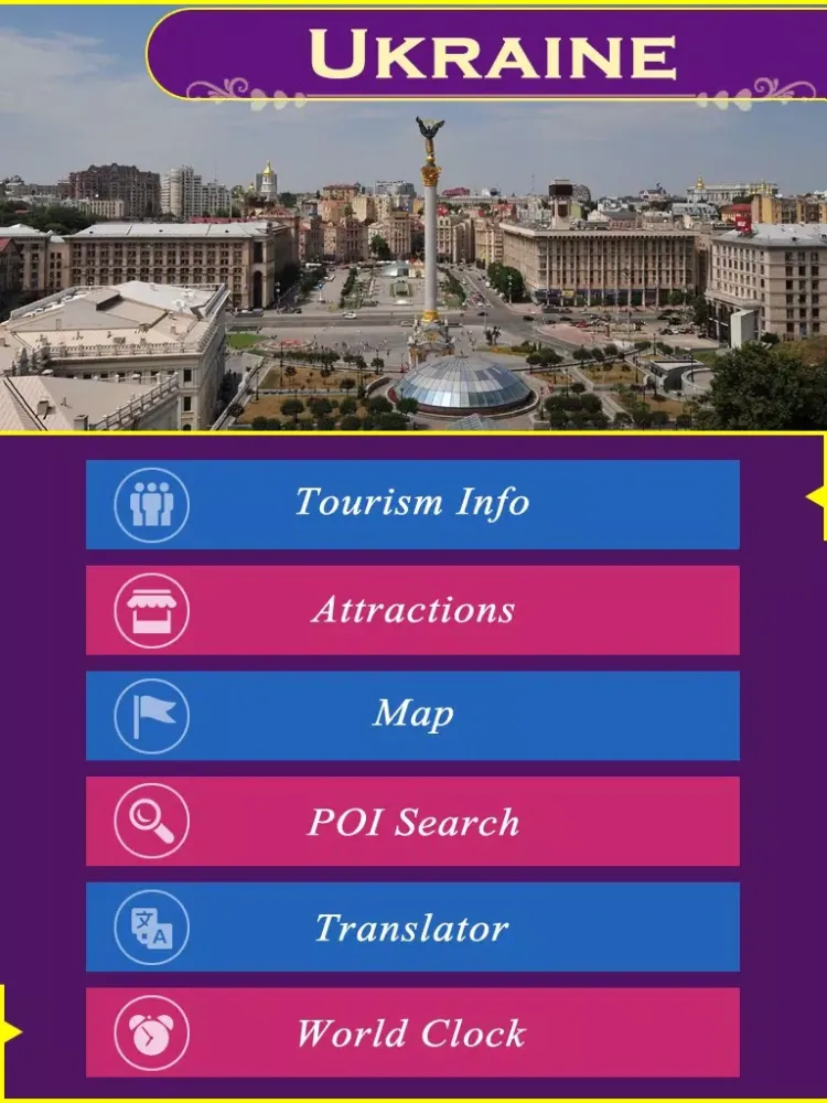 Captures d'écran de Ukraine Tourist Guide iPad 
