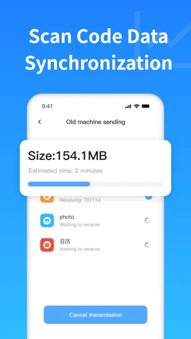 Easy Transfer - Data Transfer Screenshots