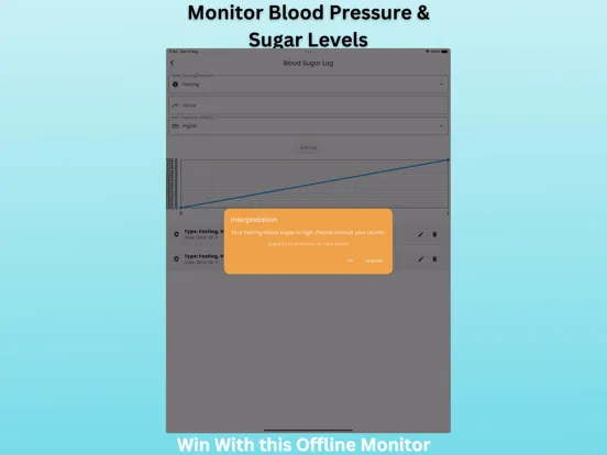 HealthTrackify:  Track & Guide iPad  Screenshots