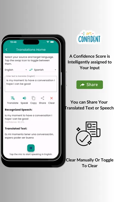 Tangkapan skrin TalkToMe Translator