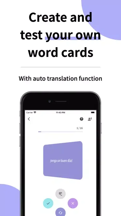 Flashwords - Create and Learn Screenshots