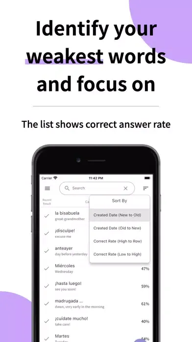 Flashwords - Create and Learn Screenshots
