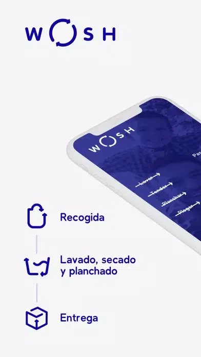 WOSH, lavandería y tintorería سکرین شاٹس