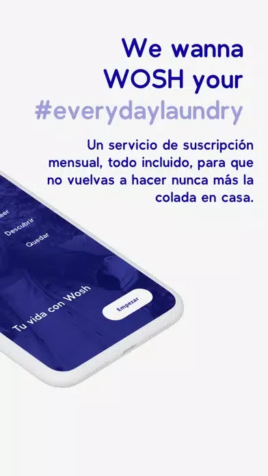 WOSH, lavandería y tintorería سکرین شاٹس