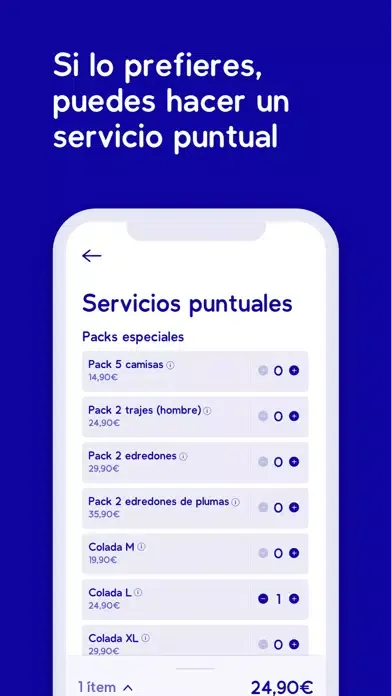 WOSH, lavandería y tintorería سکرین شاٹس