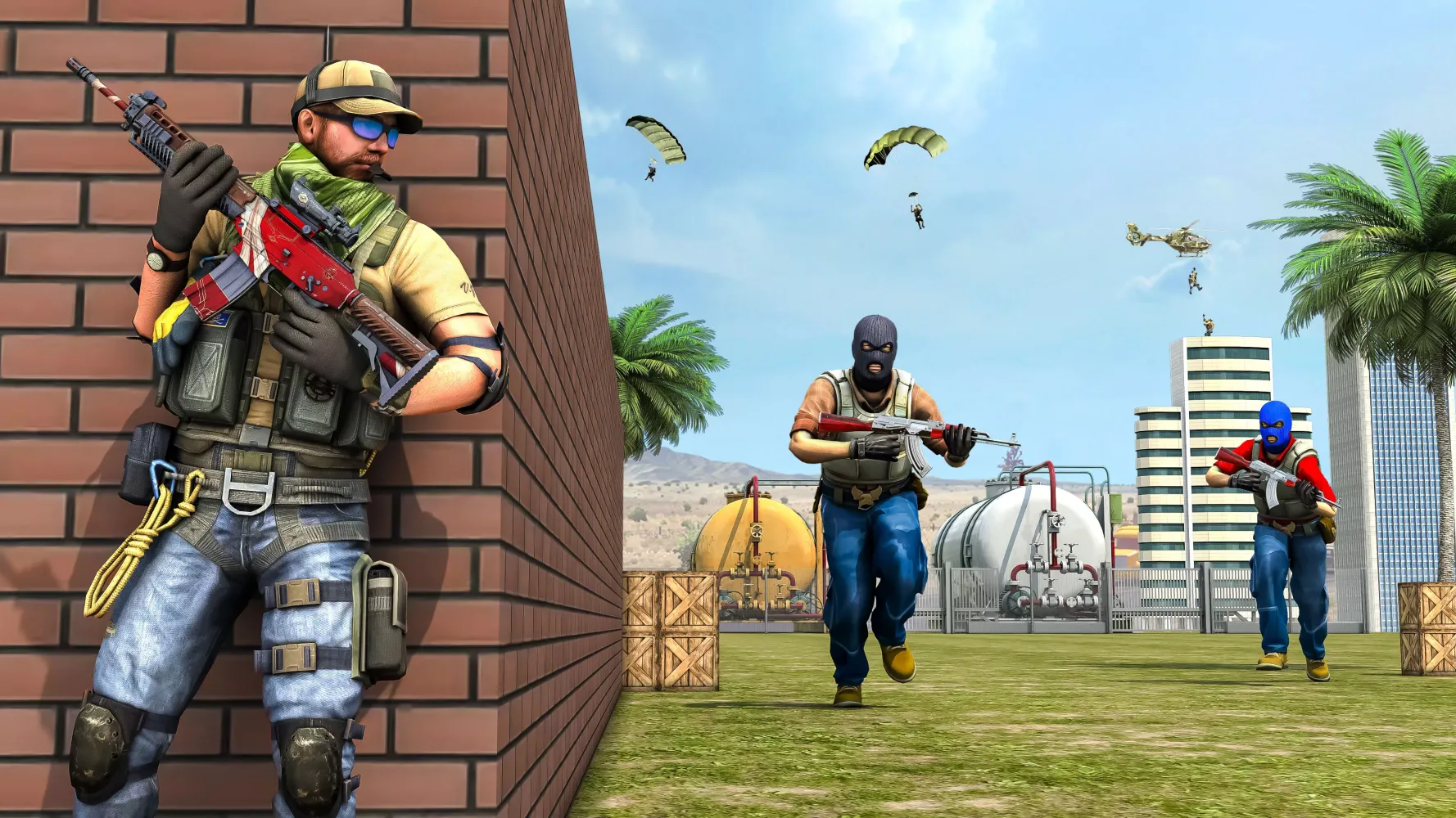 Real FPS Shooting Game Offline应用截图