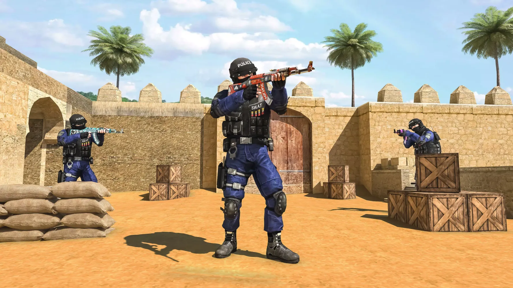 Real FPS Shooting Game Offline应用截图