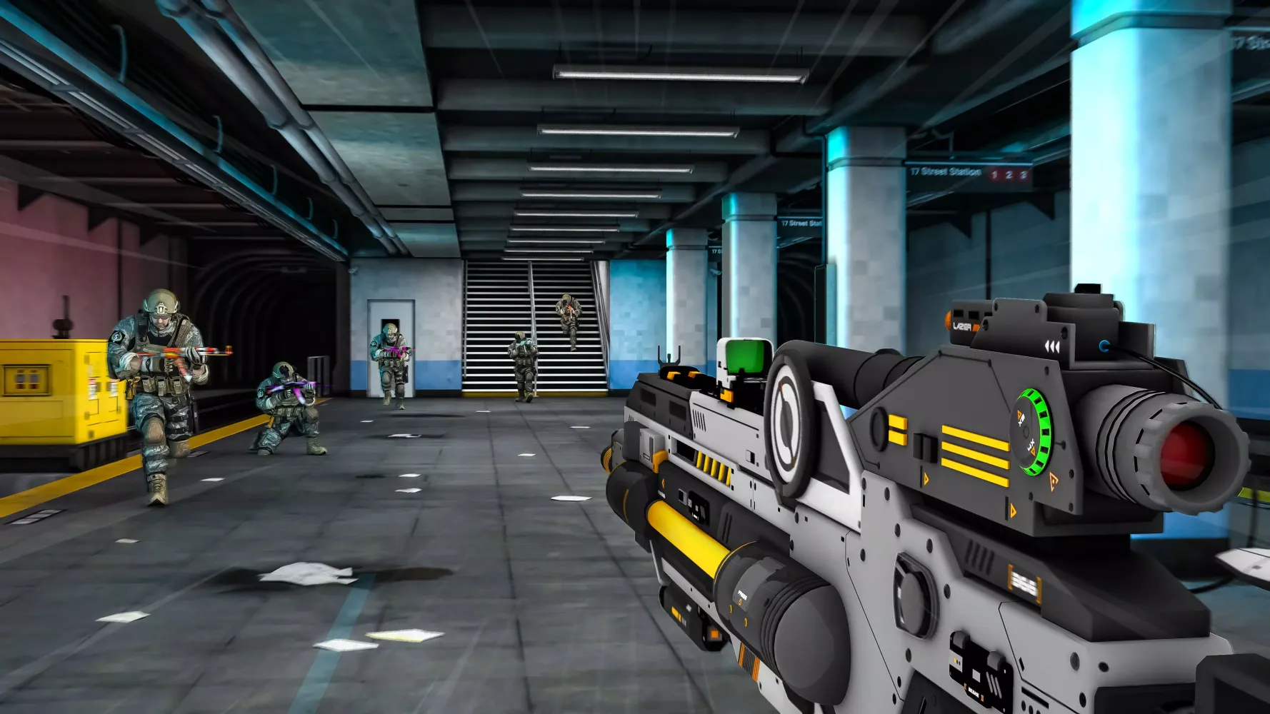 Real FPS Shooting Game Offline应用截图