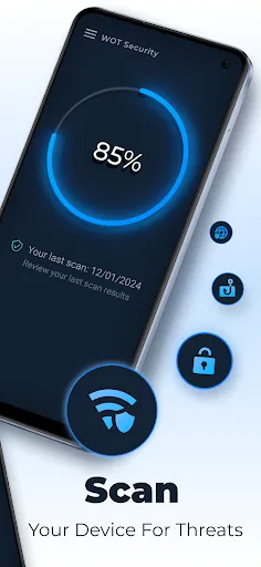 Captures d'écran de WOT Mobile Security Protection