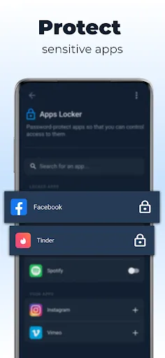 Captures d'écran de WOT Mobile Security Protection