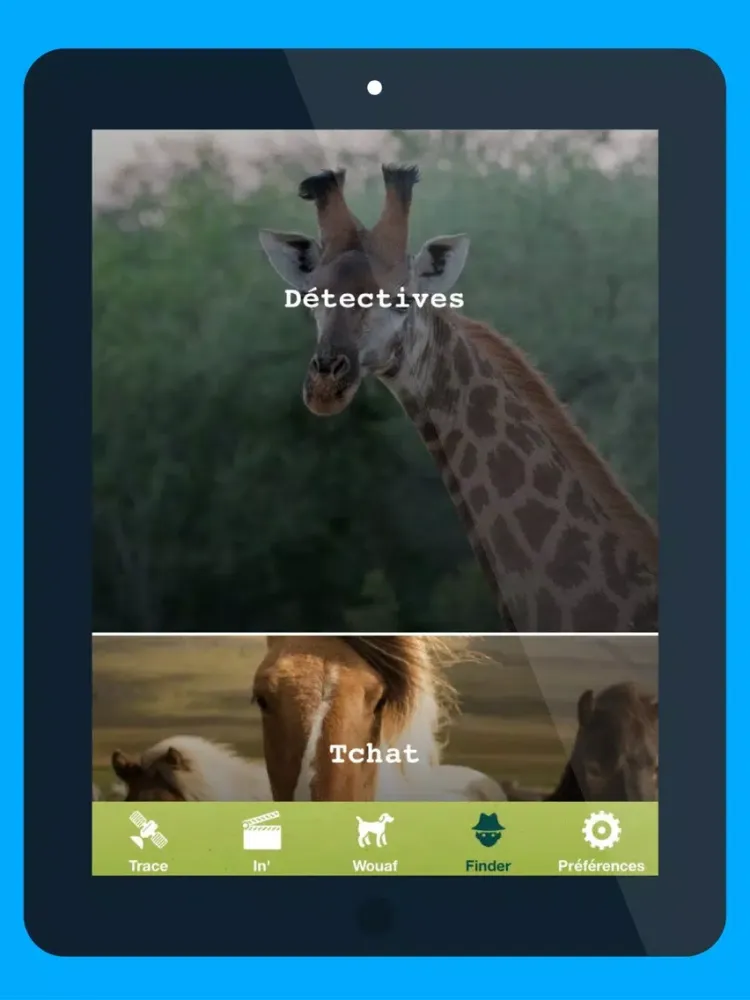 ภาพหน้าจอของ Wouaf iPad 