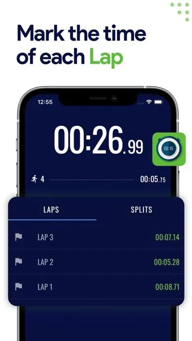 Stopwatch TrackR Screenshots