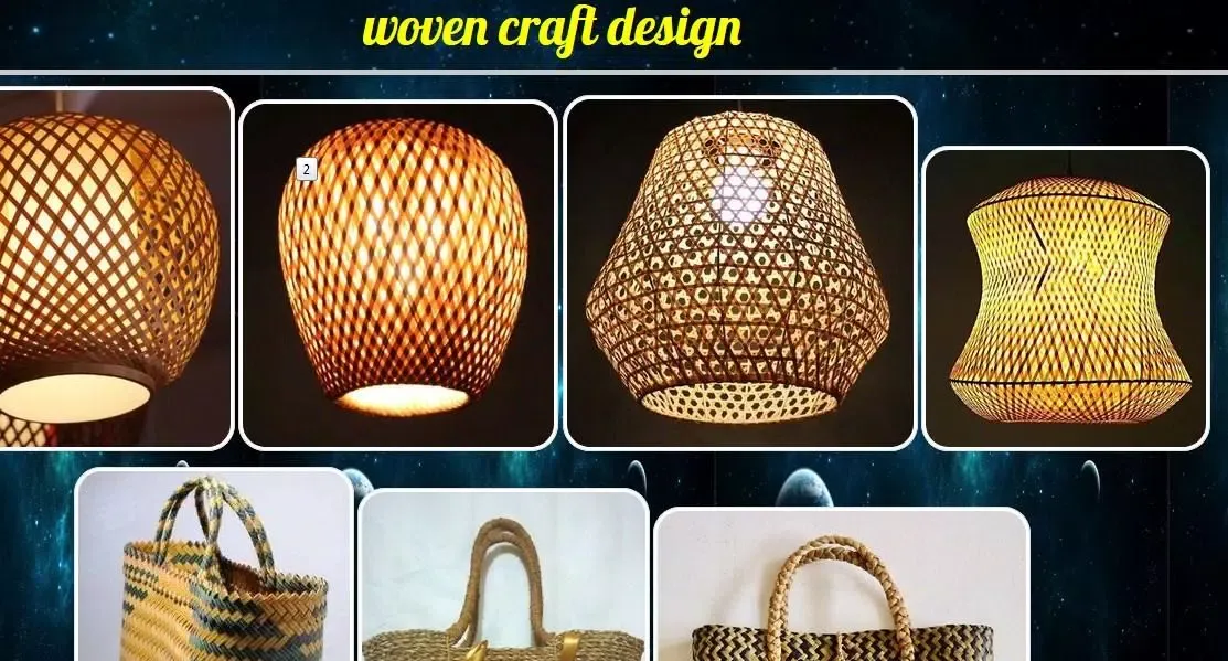 Tangkapan layar woven craft design