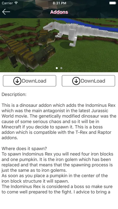 Скриншоты Game Maps & Addons for Minecraft PE