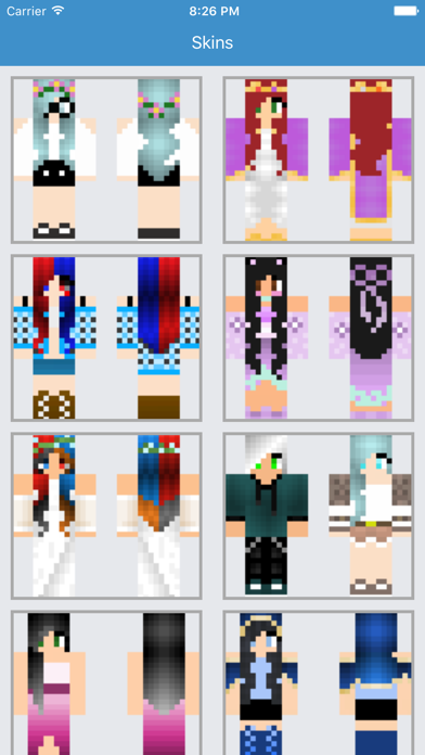 Aphmau Skins for Minecraft - Best Skins Free App سکرین شاٹس