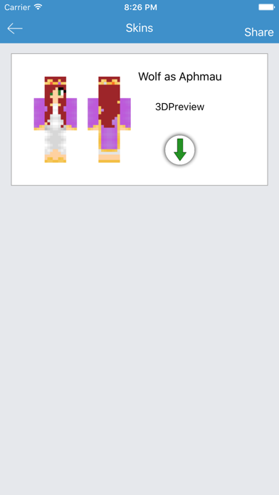 Aphmau Skins for Minecraft - Best Skins Free App سکرین شاٹس