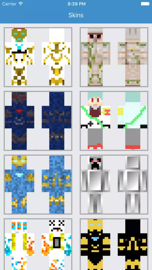 صور Iron Skins for Minecraft - All Hero App