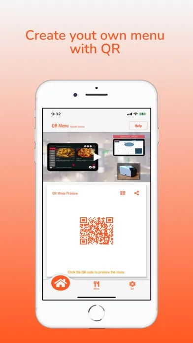 Tangkapan layar #QR Menu