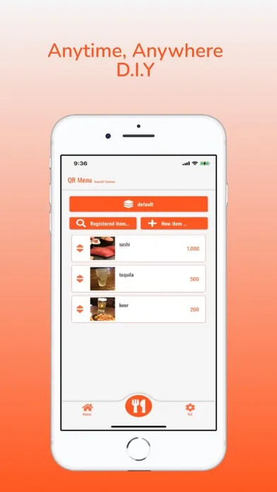 Tangkapan layar #QR Menu