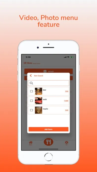 Tangkapan layar #QR Menu