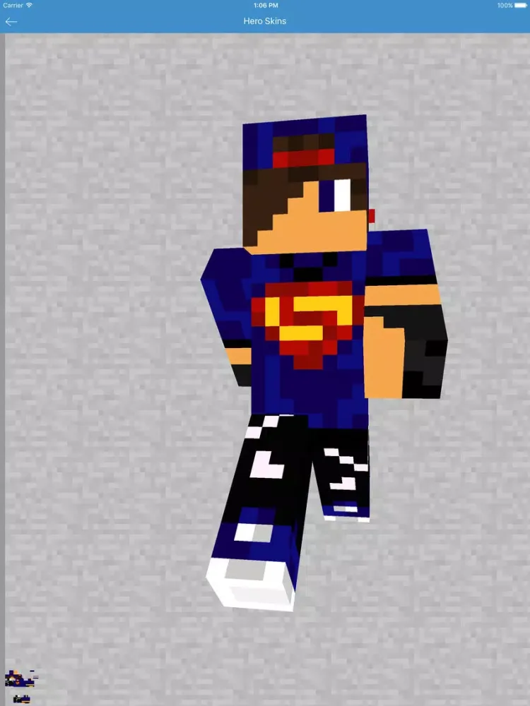 صور SuperHero Skins for Minecraft PE App iPad 