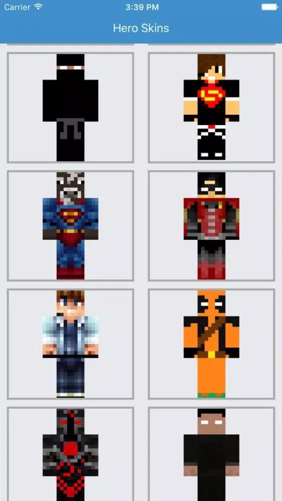 صور SuperHero Skins for Minecraft PE App