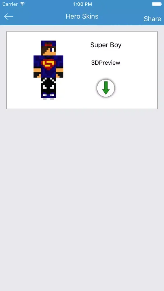 صور SuperHero Skins for Minecraft PE App