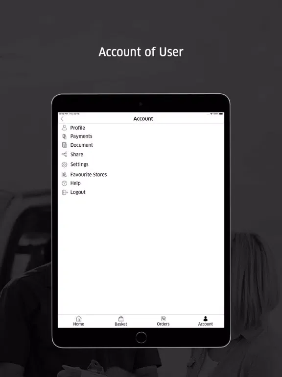 Capturas de tela do واااو iPad 
