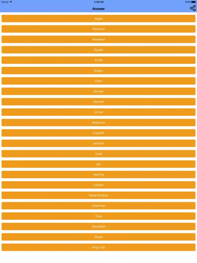 Cheats for WordBubbles - All Level Answers iPad Screenshots