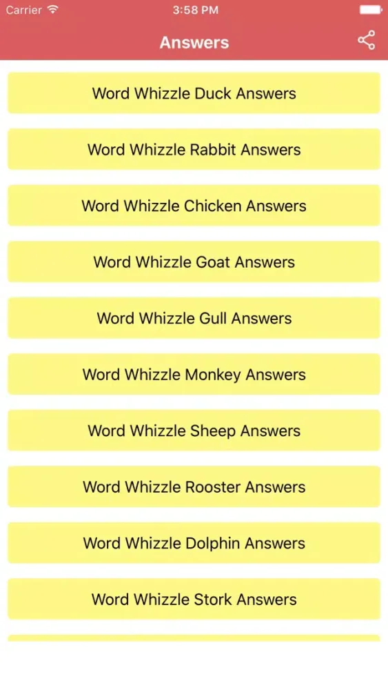 Cheats for WordWhizzle - All Level Answers Screenshots