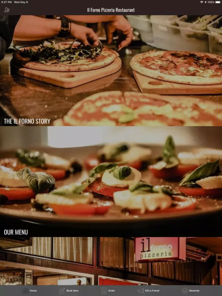 تصاویر Il Forno Pizzeria Restaurant iPad 