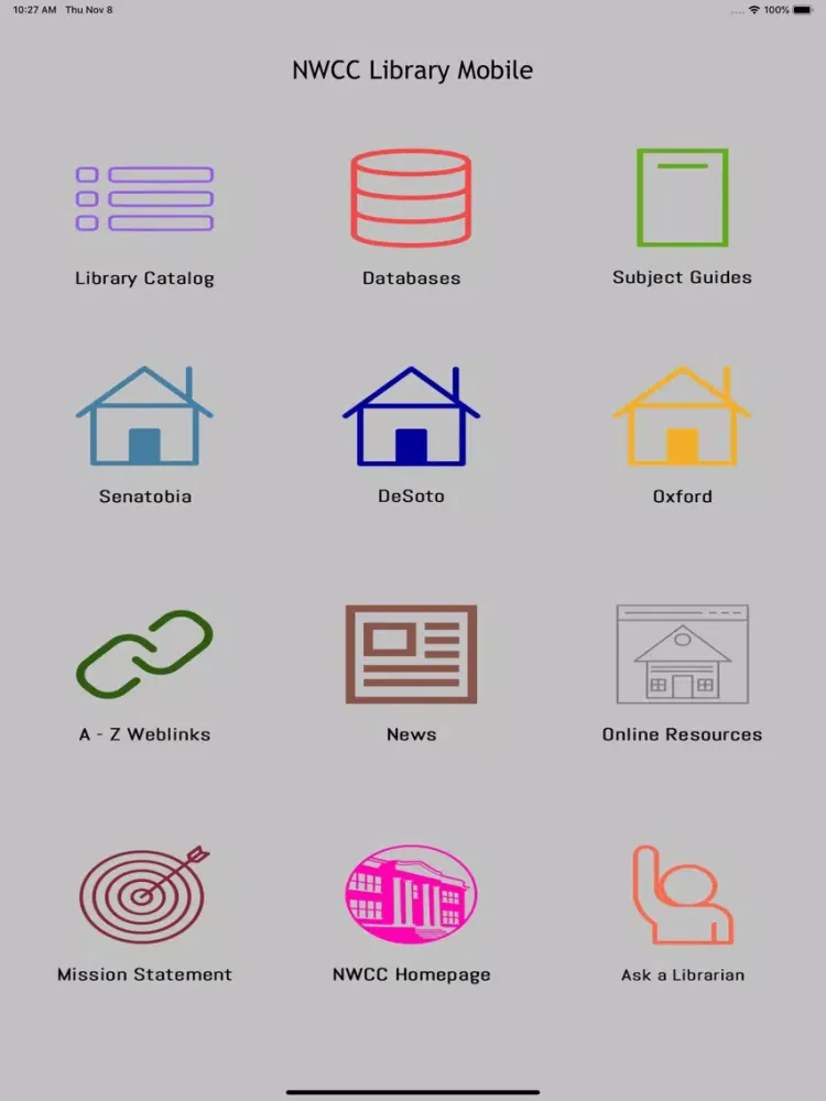 Capturas de pantalla de NWCC Library Mobile iPad 
