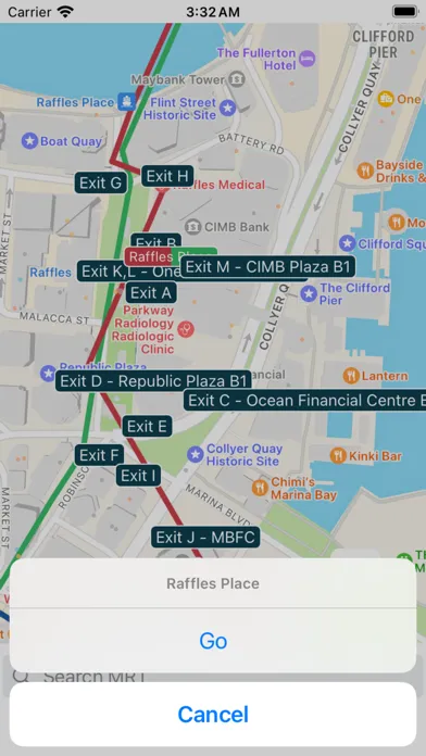 Capturas de pantalla de MRT Map