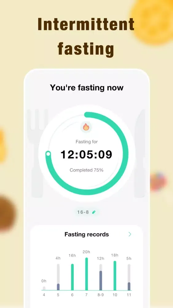 Screenshot di Fasting: Intermittent Fasting