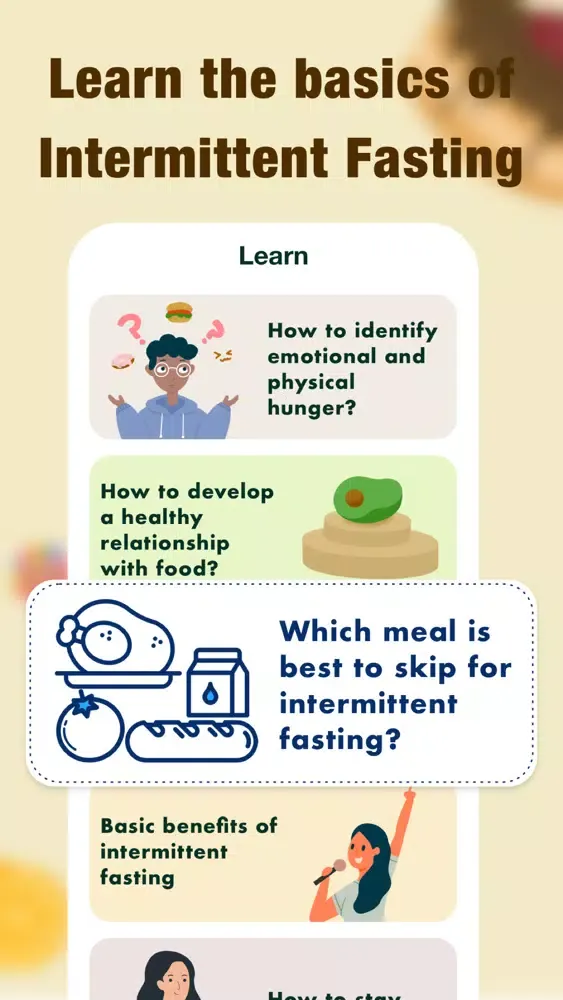 Screenshot di Fasting: Intermittent Fasting