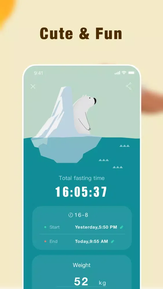 Screenshot di Fasting: Intermittent Fasting