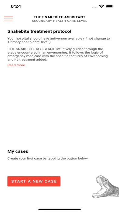 The Snakebite Assistant应用截图