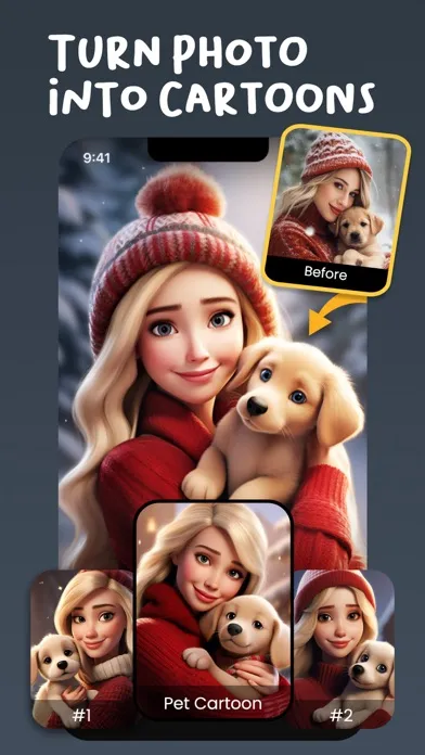 Toon AI: Cartoon Photo Filters應用截圖