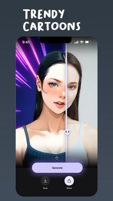 Toon AI: Cartoon Photo Filters應用截圖
