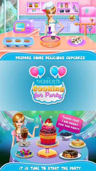 تصاویر Desserts Cooking For Party